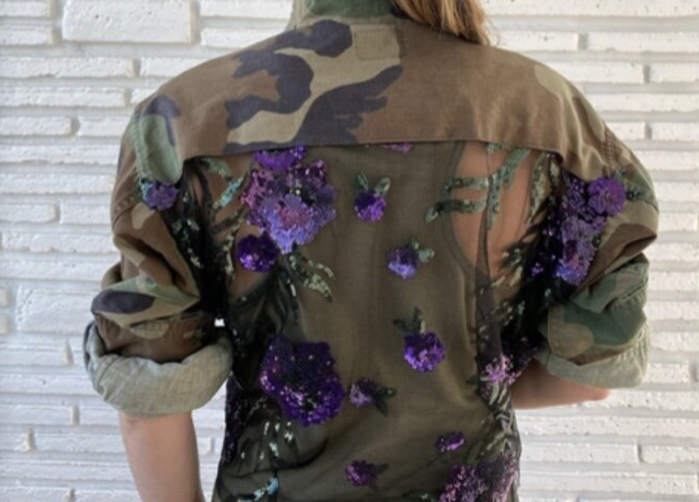 Josie Bruno Custom Camo Jacket