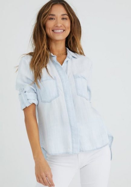 Bella Dahl Chambray Top